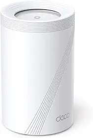 TP-Link Deco BE65 (1 un.) Sistema Mesh Wifi 7 para casa toda Dual Band BE11000, até 420 m² (com 2 unidades), 200 dispositivos, 4 portas 2.5GB, instalação por app Deco, Mesh com IA, Controle Parental
