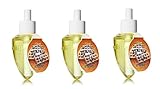 Bath & Body Works Pumpkin Pecan Waffles X 3 Single Wallflower Refill Bulb 2014 Scented Home...