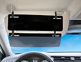 SlideVisor TuckVisor Black and Limo Tint Double Sun Car Visor Sunshade Extender Shade for Car Window...