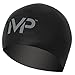 MP Michael Phelps Race Cap GT Swim Cap, Black/Silver