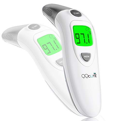 Image of QQCute Digital Infrared Forehead Thermometer More Accurate Medical Fever Body Basal Thermometers Suitable For Baby Kid Adult