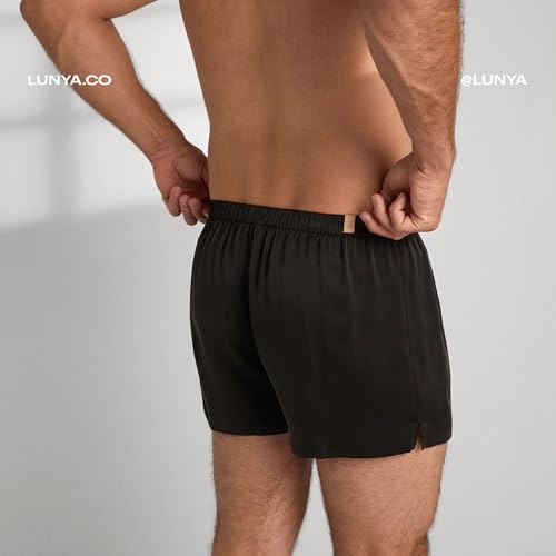 Lunya Washable Silk Boxers for Men - Mulberry Silk Boxer with Front Fly - Multiple Color Options - Size S-XXL3