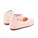 BMCiTYBM Toddler Girls Dress Walking Shoes Knitting Mary Jane Flats Ballet Pink Size 10 Toddler