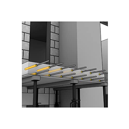 Lot de 12 résines de scellement chimique rapide SIKA Anchorfix-1 Plus - Ton pierre - 300ml