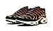 Nike Men's Air Max Plus Reversed Sunset Running Shoes, Black/Cosmic Clay/Kumquat/Mystic Red, 9