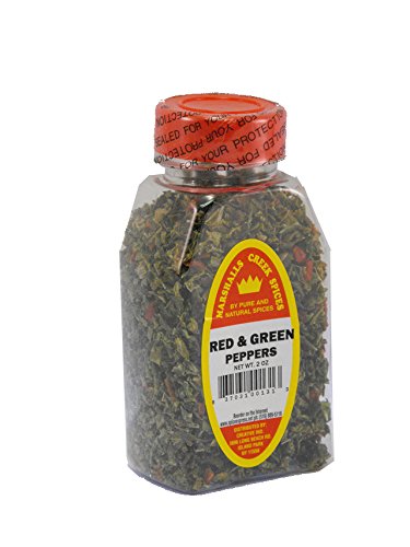 Marshalls Creek Spices (st03) PIMIENTOS DE CAMPANA DULCE ROJA Y VERDE 4 oz