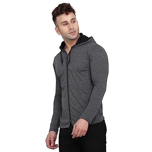 Image of Geum Men's Hooded Neck Full Sleeves T-Shirt