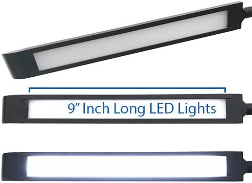LED Flex Arm Floor Lamp with Remote for Tattoo Studio