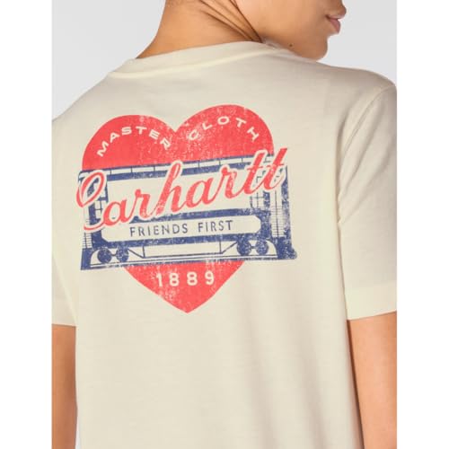 Image of Carhartt Women's Irvine Relaxed Heritage Heart T-Shirt