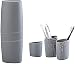 Ftand Toothbrush Case Holder Travel 3 in 1 Travel Toothbrush Case,Travel Toothbrush Holder
