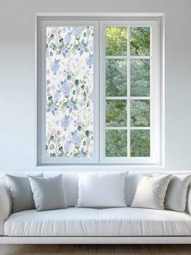 Vinilo Decorativo Adhesivo para Ventana 17x78 pulgadas Blanco miniatura 3