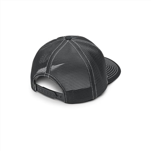Image of Volcom Men's Snapback Hat - 6-Panel Twill Flat Brim Cap Adjustable Snap Closure