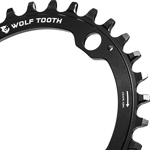 image for Wolf Tooth 96 BCD Spider Mountain Gravel Bike Chainring for Shimano XT