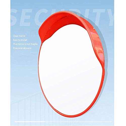 Miroir convexe de sécurité 60cm idéal pour les sorties de garage extérieures - 6