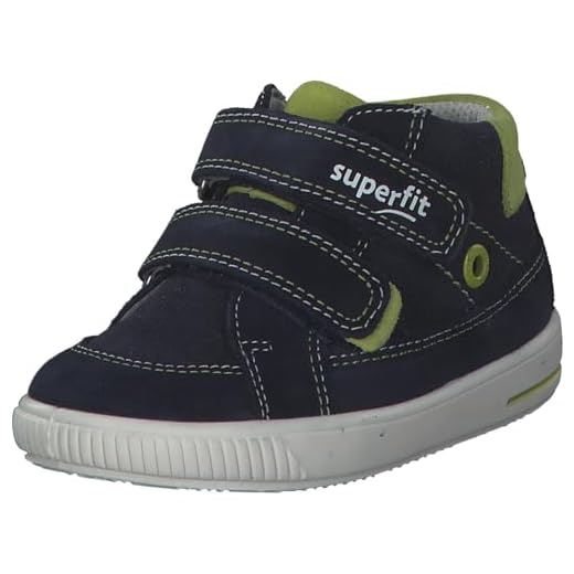 Superfit Moppy Sneaker, BLAU/GRÜN, 21 EU