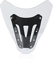 Vista 6 de Compatible con Yamaha MT07 2021 2022 2023 Deflector de parabrisas deportivo de motocicleta (color negro)