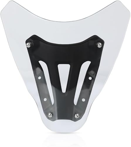 Miniatura 6 de Compatible con Yamaha MT07 2021 2022 2023 Deflector de parabrisas deportivo de motocicleta (color negro)