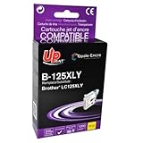 Compatible Cartouche d\'encre Jaune Premium Compatible pour Brother LC125XL - LC-125XL