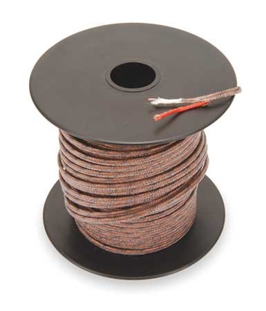 Tempco TCWR-1011 Thermocouple Lead Wire, J, 20Awg, Str, 100Ft