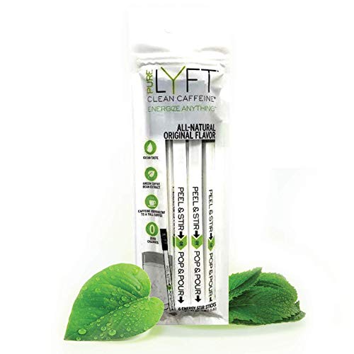 Pure LYFT, Clean Caffeine, All Natural Original Vegan Pre Workout Energy Drink Powder (6 Sticks) Pure LYFT, Clean Caffeine, All Natural Original Vegan Pre Workout Energy Drink Powder (6 Sticks)