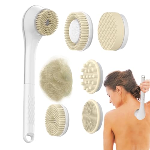 Brosse de massage pour le nettoyage du corps pour un soin spa relaxant sous la douche