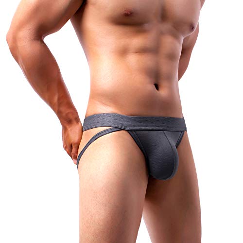 Arjen Kroos Men's Sexy Jock Strap Thong Translucent Jockstrap Underwear Breathable Athletic Supporter4