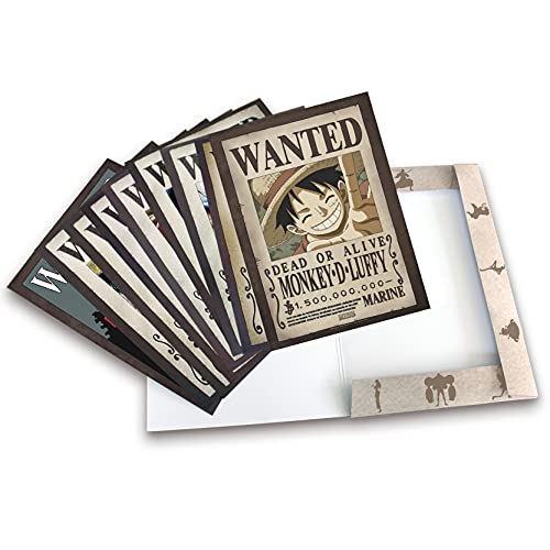 ABYstyle One Piece Poster Portfolio - 9 Poster Sin clasificar Póster multicolor Papel