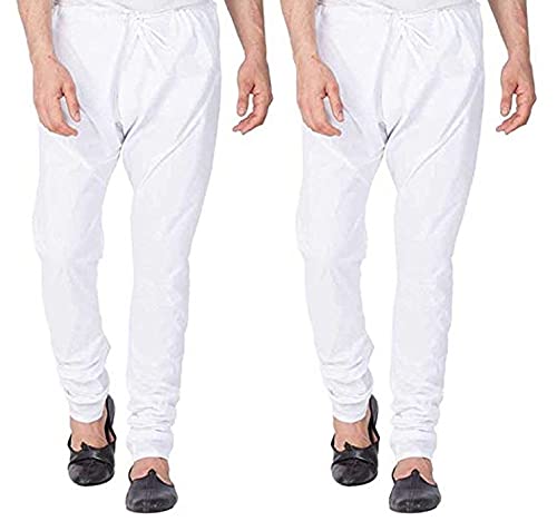 pk mart White Men's 100% Cotton Round Drawstring Pyjama | Medical Patient Care Pajama | Pyjama for Summer Wear-picture-32
