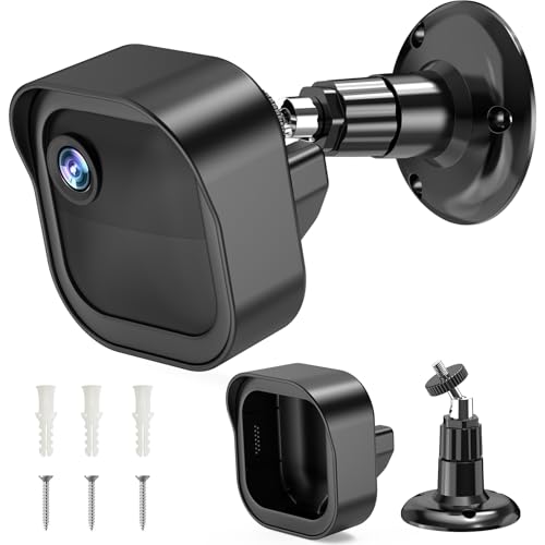 Blink Outdoor 4 Kamera Halterung (1 Stück) 360 Verstellbare Wandhalterung mit Wetterfester Schutzhülle Montagehalterung für Blink Kamera Outdoor 4 (4. Gen)/ 3. Gen/Außenkamera 2K+