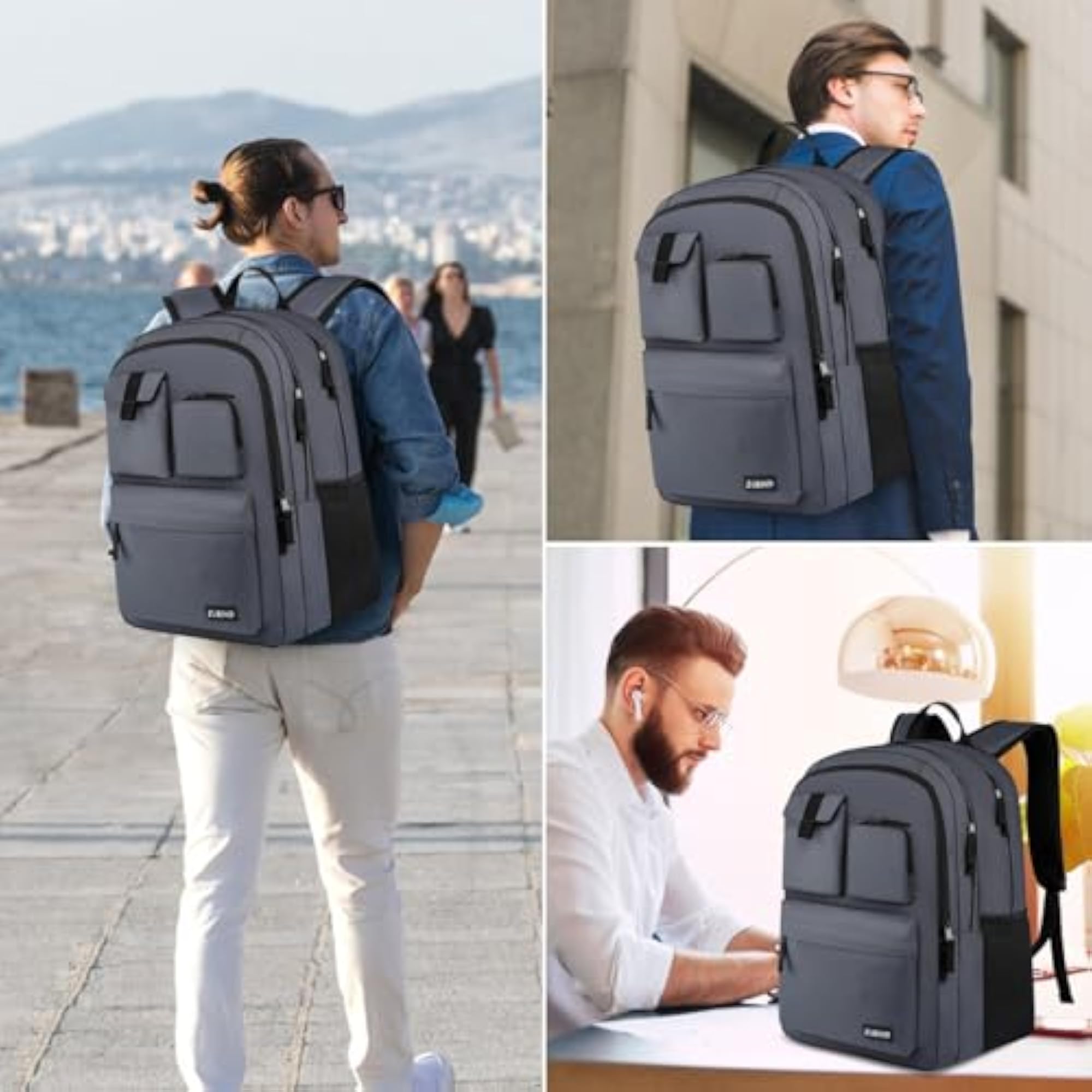 G38 Laptop Backpack, Versatile Travel Bag