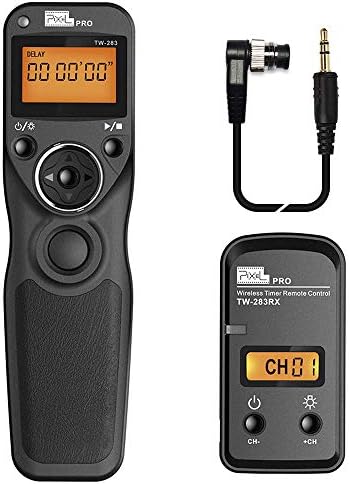 Pixel TW-283 DC0 Wireless Camrea Shutter Release Remote Control Compatible for Nikon Cameras D800 D810 D850 D700 D500 D300