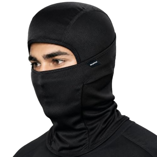 SLOVIC Balaclava Mask for Men Black - Image 2