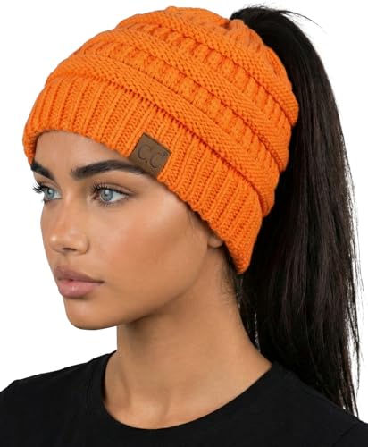 Funky Junque Ponytail Beanie for Women – Ponyback Winter Hat