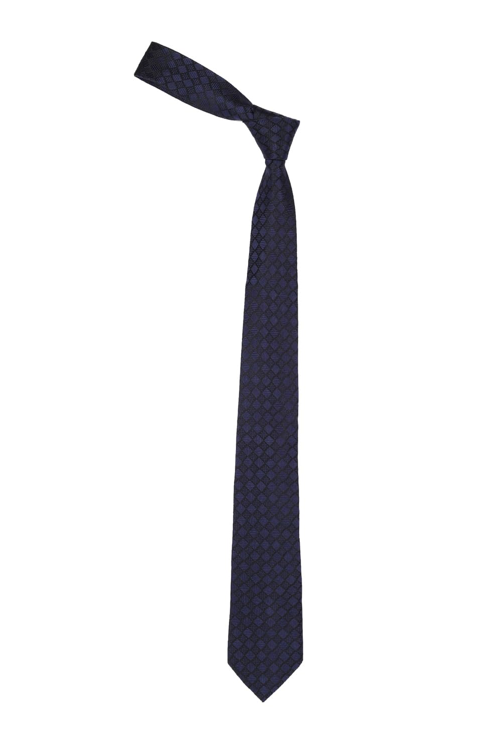 peter england Men Navy Embroidered Tie-picture-25