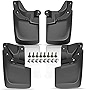 YHTAUTO 4PCS Front and Rear Mud Flaps Splash Guards Replacement for 2016-2022 Toyota Tacoma with Fender Flares (Except SR Models)