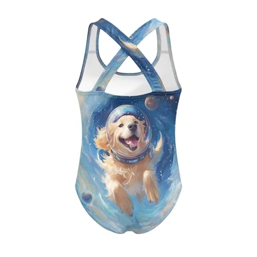 Image of One Piece Swimsuit Girls Cross-Back Bathing Suit 5-14Y Kids Swimwear Cute Swimsuits Sleeveless Bathing Suits