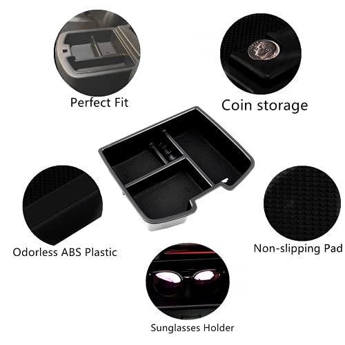 Evtime EVXFL Fit For Center Console Organizer Tray 2007-2014 Gmc Sierra Chevy Silverado Tahoe Yukon Suburban thumb #5