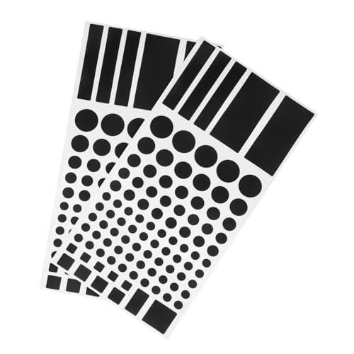 ARTIBETTER 2sheets Led Light Blocking Stickers for Hood of Blackout Sticker Tape Light Blocking Strips for Routers Tvs and Electronics