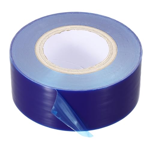 Image of PATIKIL Removable Protective Film Tape, 2.4 Inch x 656 ft PE Surface Protective Scratch Film Tape Roll for Furniture Electrical Appliances Plastic Hardware High Stickiness, Blue