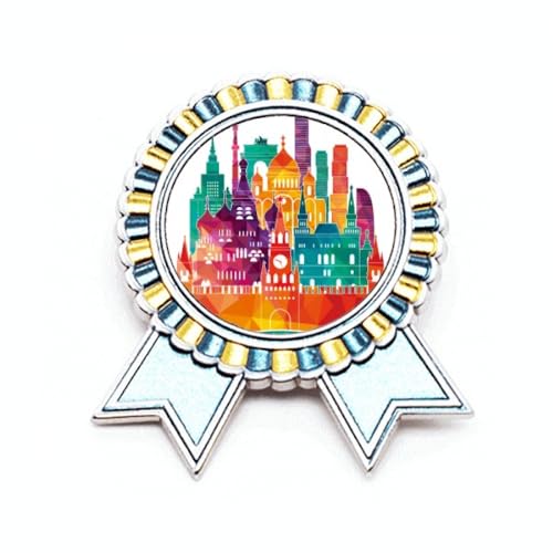 Pin's cathédrale de Moscou en métal maillé, un bijou d'architecture