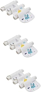 TOYANDONA 9 Peças Toalha De Suor Toalha De Bebê Trapos De Bebê Panos De Banho Para Recém-Nascidos Trapos De Arrotos Infantis Almofada De Toalha Infantil Toalhas Absorventes Infantis