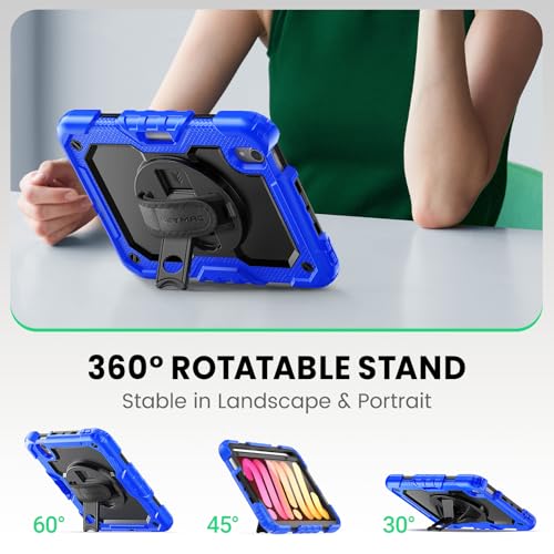 SEYMAC Case for iPad Mini 7th Generation (A17 Pro) 2024/ Mini 6th Generation ...