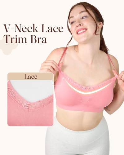 Image of Coobie Lace V-Neck Bra for Women