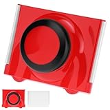 QWORK® Kantenstreicher 12 cm Farbkantenwerkzeug mit Führungsrädern – Präzise Linien ohne Abkleben für Wände, Decken & Fußleisten – Ergonomisches Farbpad-Set