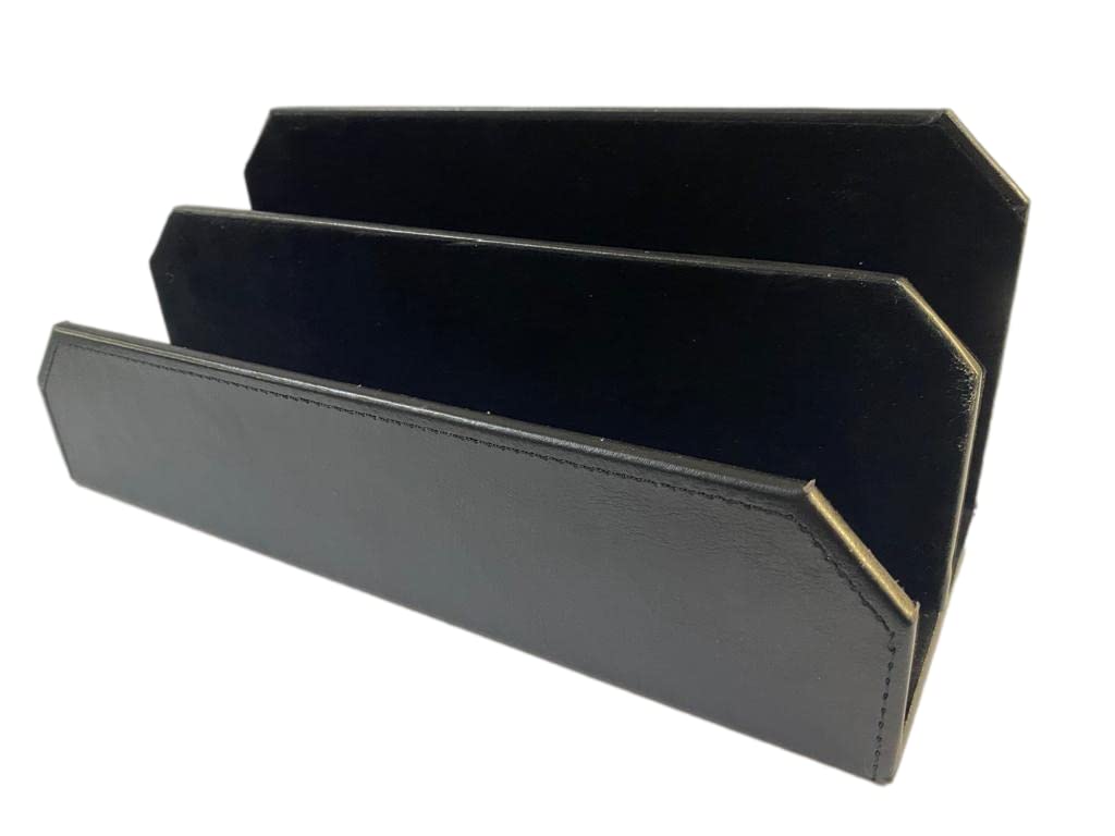 Agendepoint.it - Servizio Da Scrivania In Ecopelle Soft Touch 4 Pezzi Colore Nero Set Scrittoio