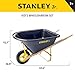 Stanley Jr. Kids Wheelbarrow Set – 6-Piece Durable Toddler Wheelbarrow & Garden Tools – Child Outdoor Toy for Ages 3+ – Fun, Educational Backyard Play with Apron, Gloves & Tools