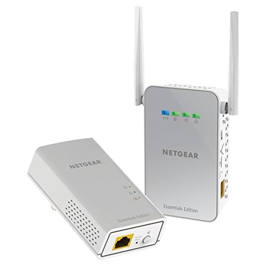 NETGEAR PowerLINE 1000 Mbps WiFi, 802.11ac, 1 Gigabit Port - Essentials Edition (PLW1010-100NAS)