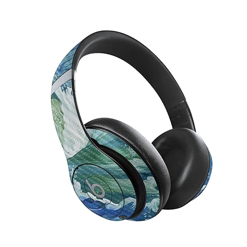 Image of MightySkins Carbon Fiber Skin Compatible with Beats Studio Pro - Cyclone Wave | Protective, Durable Textured Carbon Fiber Finish | Easy to Apply