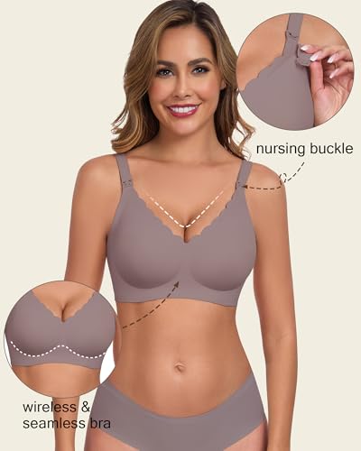 Vinfact Hands Free Pumping Bra Adjustable Breast-Pumps Nursing Bras Comfort Maternity Breast Pump Bra3