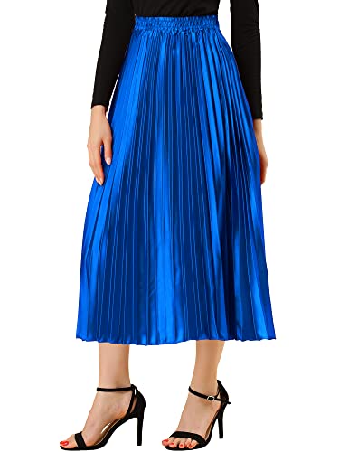 Allegra K Plissé Pleated Femme pour vos tenues de bureau et soirées